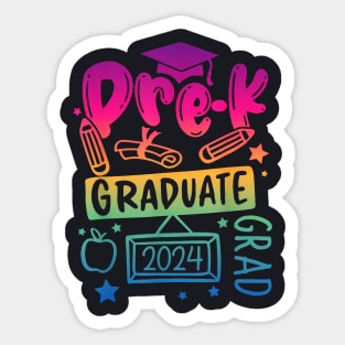 Preschool Graduate Pre K Grad 2024 Preschool Graduation Sticker